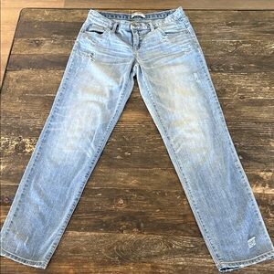 Free People Light Blue Straight Leg Jeans